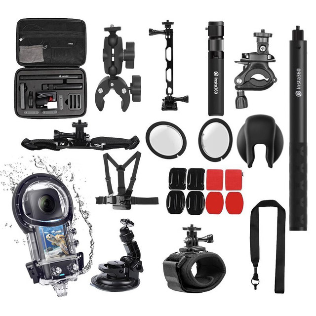 Shadow Insta360X5 X4 Sports Panoramic Camera Accessories Go3Ace pro Motorcycle Handlehold