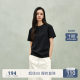 ochirly Oshili imported heavyweight pure cotton short-sleeved T-shirt women's top simple and versatile 2025 spring new product
