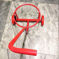 Rural Dirty Water Dumping Cart with Silent Wheels, Labor-Saving Water Bucket Transport for the Elderly, Household Water Pouring Trolley, Waste Water Cart