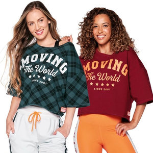 
Clearance spot ZW dance fitness wear yoga short-sleeved tops sports casual wear dance fitness wear long sleeves 197