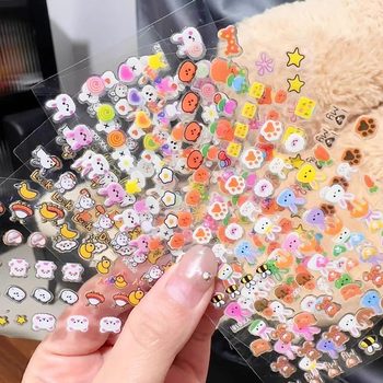 
Cartoon waterproof self-adhesive nail stickers for children are in hot demand