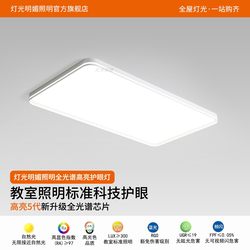 Bright and Ultra-Thin Seamless Ceiling Light for the Living Room, Modern and Simple Bedroom Full-Spectrum Eye-Protecting Whole-House Package Light