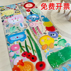 Kindergarten Environmental Creation Transparent Film Painting Plastic Cellophane Pvc Soft Film Kidsren's Outdoor Art Graffiti Hanging Canvas