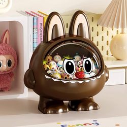 Desktop Storage Box, Creative, Cute, High-Looking, Dust-Proof Flip-Top Organizer for Entryway, Snacks, Miscellaneous Items, and Toys