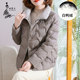 
Middle-aged mother down jacket winter clothing 2025 new brand middle-aged and elderly women short style and thin winter jacket
