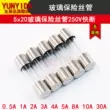 Ống cầu chì thủy tinh 5x20 6x30 250V 0.5A 1A 2A 3A 4A 5A 8A 10A 30A ngắt nhanh