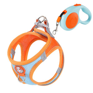 Cat traction rope can adjust the cat rope cute kittens to go out for special chest back with small dog pet supplies
