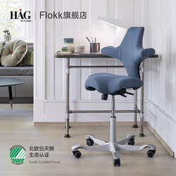 Hag Capisco Riding Chair, Soft-Packed Computer Chair, Ergonomic Chair, Backrest Office Chair, Executive Chair, Seat