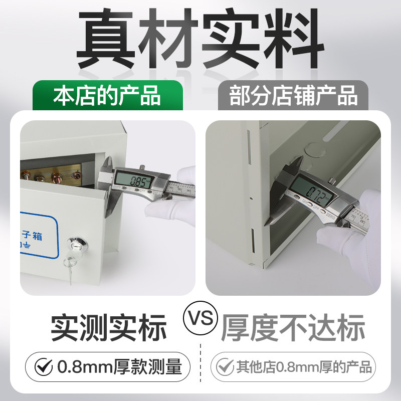 Meb Total Equipotential Terminal Box Surface Mounted