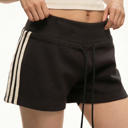 American Retro Sports Casual Shorts for Women, Summer 2026 New Style, Three-Stripe Spicy Girl High-Waisted Slimming Three-Point Hot Pants