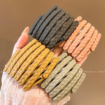 
Question bead headband traveling with teeth and anti-slip