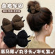 Baby hair clip for women with autumn and winter high-end bows grabbing clips hair clips on the back of the head