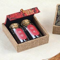 Baby fetal hair souvenir homemade boy and girl fetal hair preservation bottle making baby umbilical cord collection box custom