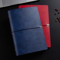 Source Factory Hand Account Book Retro Portable Notebook Stationery Leather Diary Loose-leaf Creative Notepad Customization