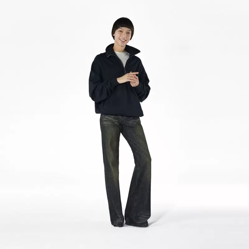 FaxCopyExpress 阔腿西裤Hand in front pocket Pant 01 FCE-Taobao