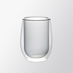 Double-Layer Vacuum Insulated Glass Cup for Iced American Latte, Milk Coffee, High-End Exquisite Anti-Scald Tea Cup for Home Use