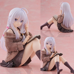 Witch's Journey Sitting Posture Two-Dimensional Model Sweater Irena Figurine Anime Gift Beautiful Girl Case Decoration Figure