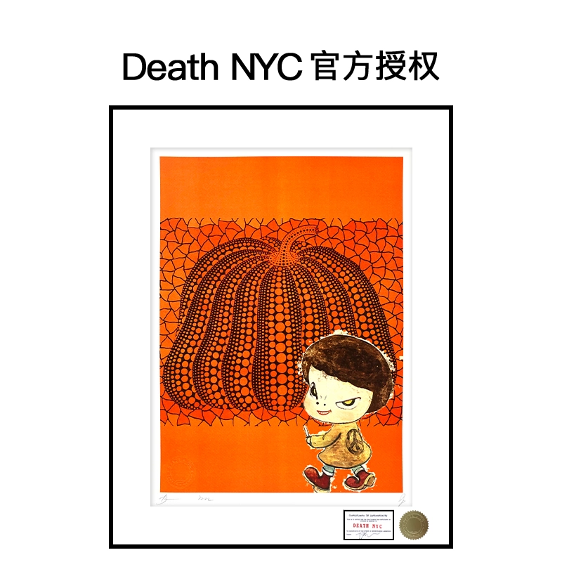 デスニューヨーク　奈良美智　2019 AP サイン入り Yahoo!オークション -「death nyc 世界限定100枚 アートポスター