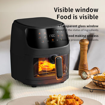 8L Air English Air Fryer ເຕົາອົບເຕົາອົບ Airfryer Touch