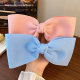 Super large bow hair clip female back head plate to grab the summer sweet girl half -tie duckbill clip card hair card
