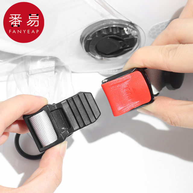 
Helmet snap A1P50 - hard helmet chin buckle electric motorcycle helmet snap three-section buckle four-section buckle