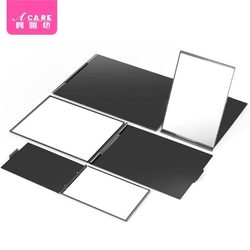 Mirror/Square Mirror/Aluminum A1Pq801 - Flip-Top Makeup Mirror, Portable, Small, Foldable, Thin and Simple for Women and Students