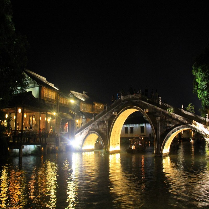 杭州出发【无购物】杭州+千岛湖+乌镇+苏州+南京5天4晚跟团游