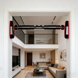 Pull-Up Bar for Home Indoor Fitness Equipment, Children's Exercise, Dormitory, No-Drill Installation, Adult Door-Mounted Single Bar