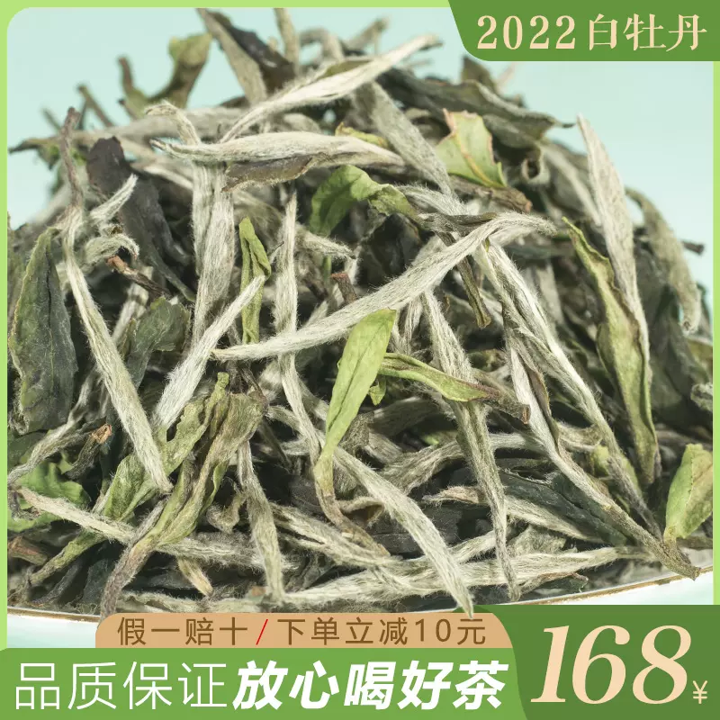 福鼎白茶白牡丹散茶2022正宗明前花香高山茶一級新茶茶葉250g盒裝-Taobao