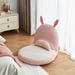 Lazy Sofa, Small Sofa for Bedroom, Bay Window Cushion, Can Recline and Sleep, Window Sill Tatami Bed, Backrest Lazy Chair