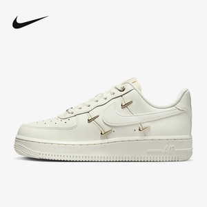 Nike/Nike Air Force 1 Platinum Four Hook Low Women's Air Force No. 1 sneakers FV3654-111