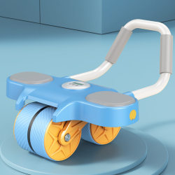 Abdominal Wheel Elbow Support Automatic Rebound Cross-border Indoor Abdominal Muscle Strengthening Home Fitness Equipment Abdominal Muscle Roller