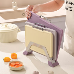 Trendy Cutting Board Storage Integrated Classification Set for Chopping Boards, Baby Food Preparation Board Set, Special Board for Cutting Fruits, Sticky Board