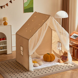 Indoor Children's Tent in Stock, Home-Use Baby Toy House Fabric Small Castle, Children's Sleeping Separate Bed Tent