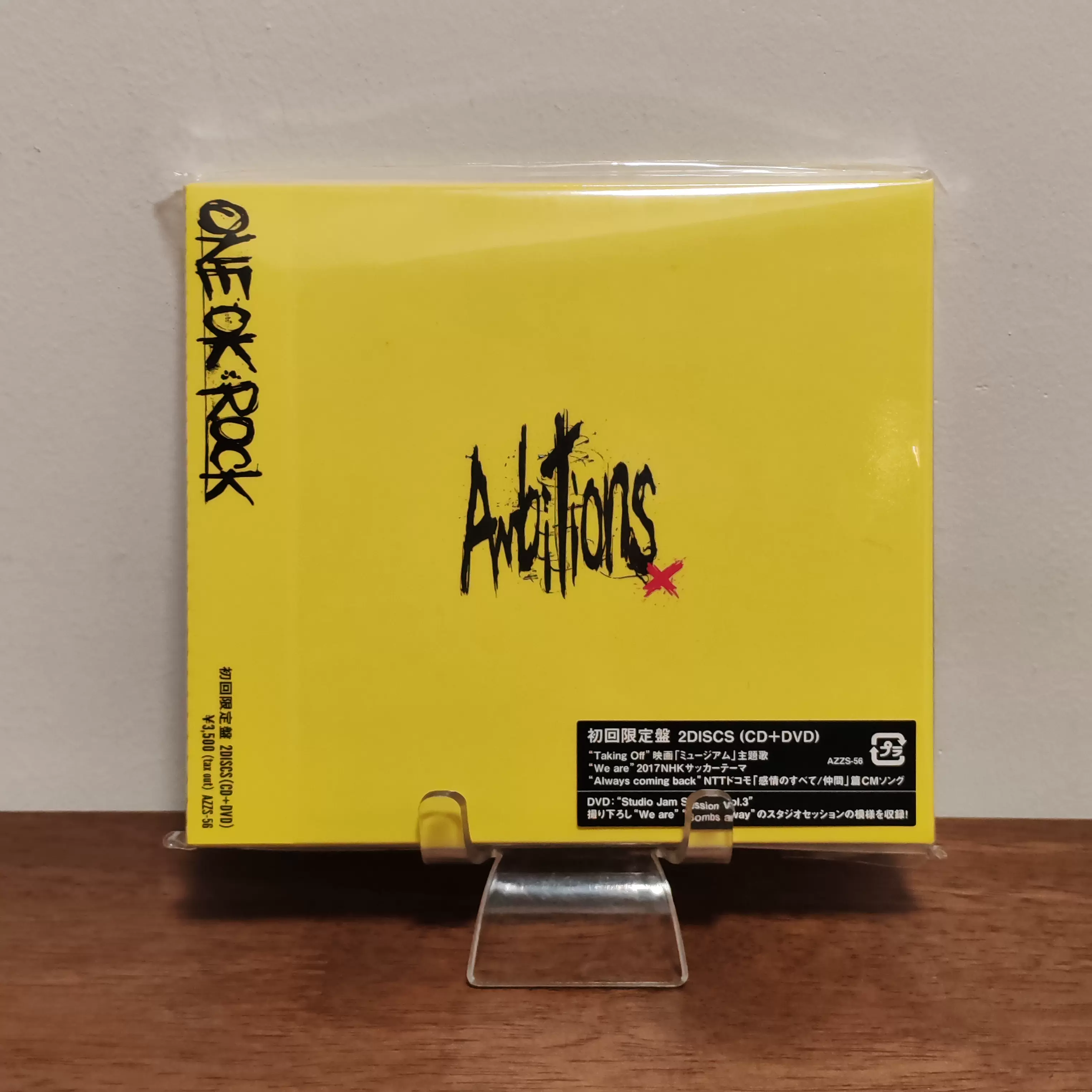 现货/ ONE OK ROCK Ambitions 初回限定盘CD+DVD-Taobao