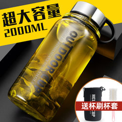 Glass Water Cup for Home Use, Extra-Large Capacity, Thickened Water Jug, Tea Cup with Lid, Shatterproof, Unisex, Large Tea Cup with Filter