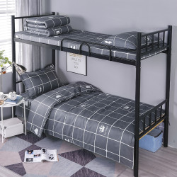 Quilt complete set student dormitory single quilt set bedding set six-piece winter quilt quilt