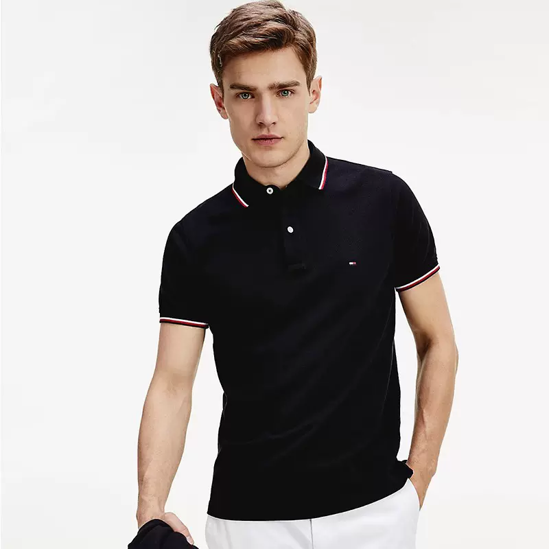 TOMMY HILFIGER 汤米·希尔费格 24年夏季新款 男式短袖翻领POLO衫 ￥178包邮包税 多色可选