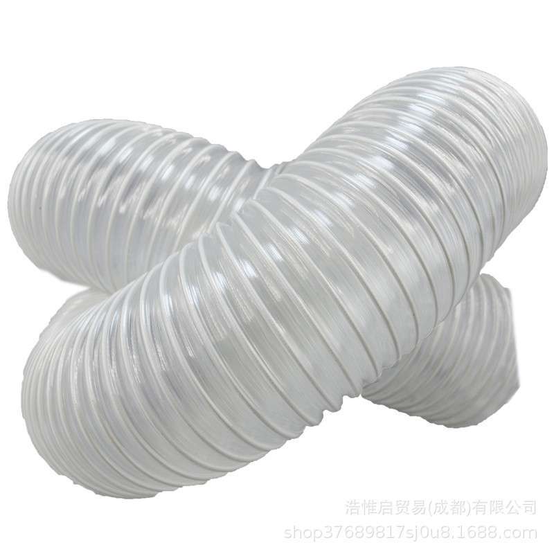 pvc风管 吸尘管 除尘管 伸缩透明风管塑料 波纹软管-淘宝网