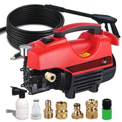 High-Pressure Fully Automatic Household Car Washing Machine Portable Car Washer High-Power Self-Priming Car Washing Pump 220V Car Washing Water Pump