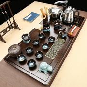 Bộ trà, cốc hoàn chỉnh Kungfu, nước đun sôi hoàn toàn tự động trong gia đình, bộ khay trà phòng khách và văn phòng, bàn trà lớn đa năng nhẹ nhàng sang trọng