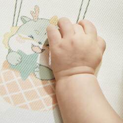 Stroller mat, newborn stroller mat, summer ice silk baby walking artifact mat, baby safety seat ice mat
