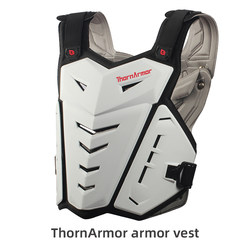 Thornarmor Men's and Women's Racing Motorcycle Vest Armor Anti-Collision Anti-Fall Chest Protector Armor Protective Gear Cycling Wear