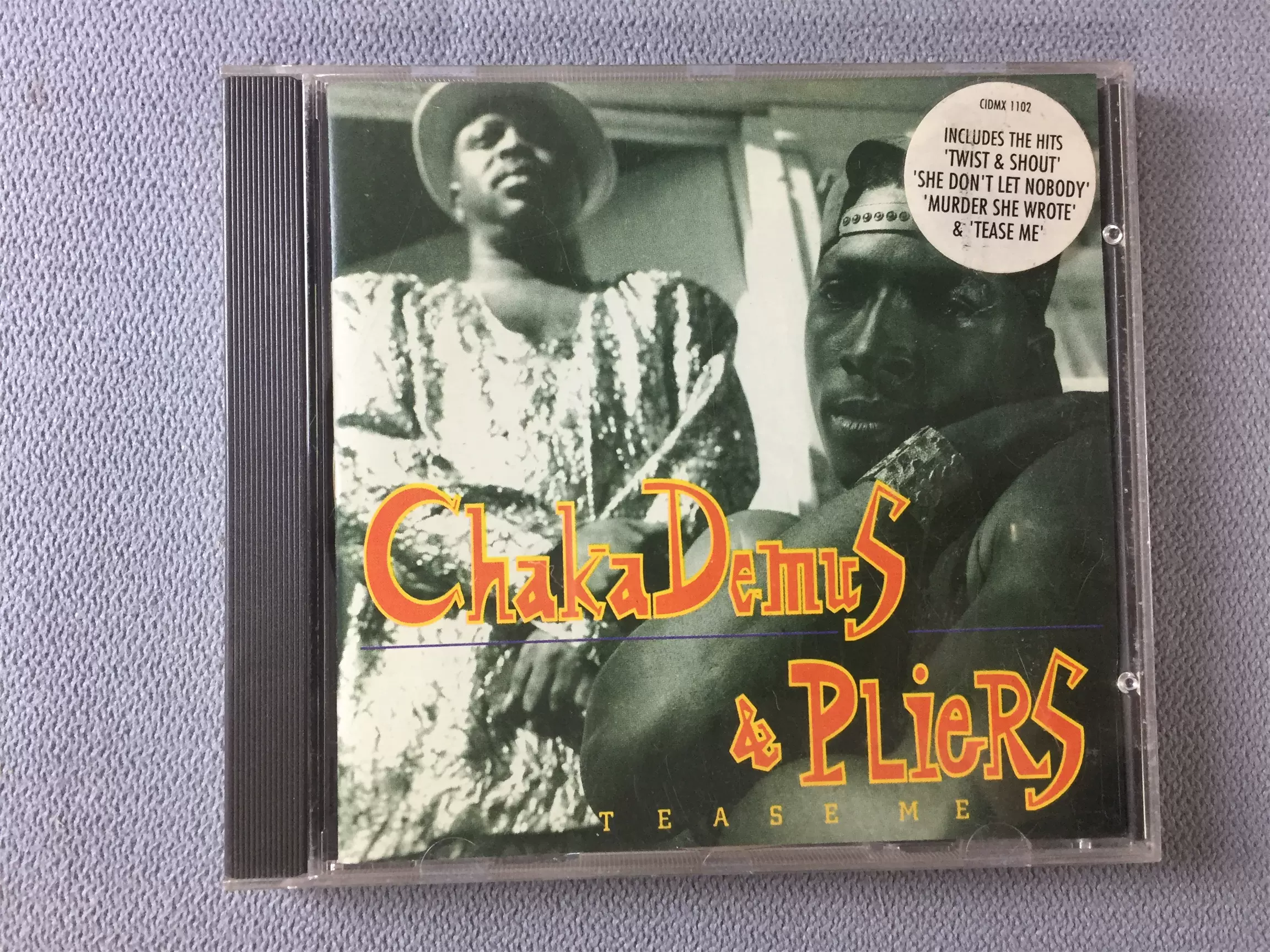 Y版Chaka Demus Pliers Tease Me CD 盘面有划痕-Taobao