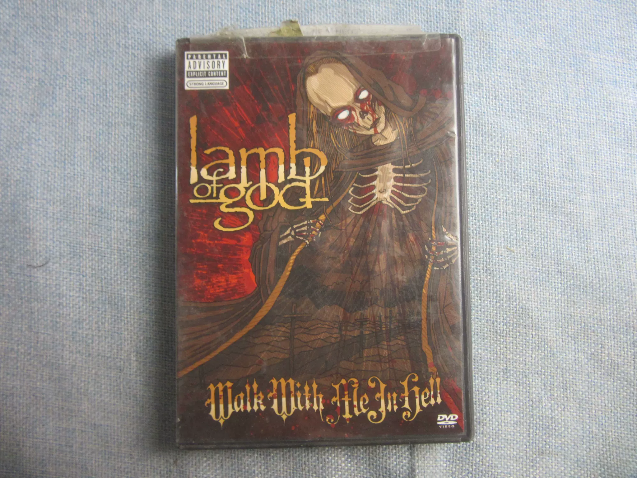 R版Lamb Of God Walk With Me In Hell 2DVD-Taobao