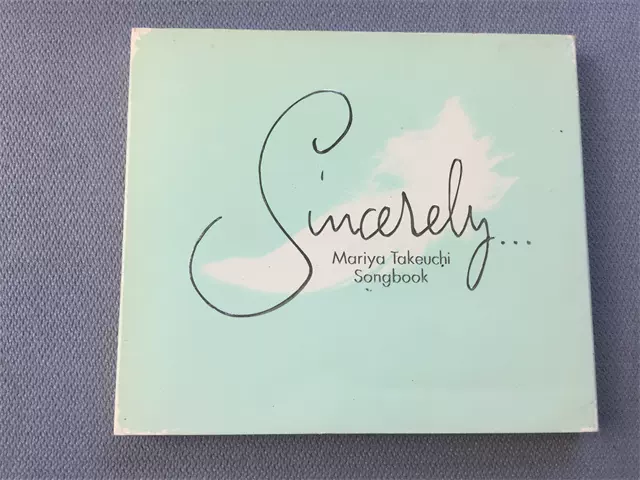 R版Sincerely Mariya Takeuchi Songbook-Taobao