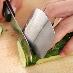 Kitchen Anti-Cut Hand Protector, Knife Back Guard, Vegetable Cutting Finger Protector, Stainless Steel Finger Guard, Anti-Cut Tool