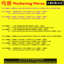 Wuthering Waves International Server Global Linya Chisa Moning