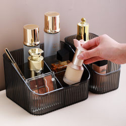 Transparent Storage Box, Cosmetics Organizer, Desktop Lipstick, Makeup Brush, Skin Care Product Pen Holder, Makeup Box, Storage Rack