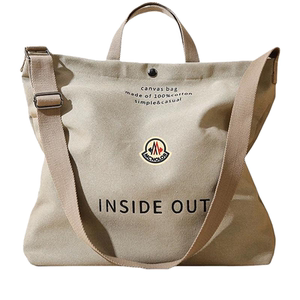 
[10% off area] Mongolian piano trendy brand crossbody bag canvas men's and women's handbags commuter shoulder bag large capacity